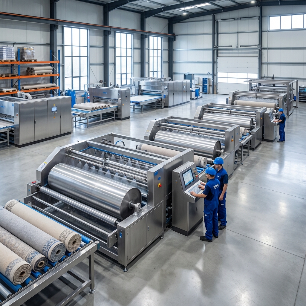 Lion Halı Yıkama Fabrikası - Çorlu Çerkezköy Kapaklı Saray Profesyonel Temizlik Ekipmanları